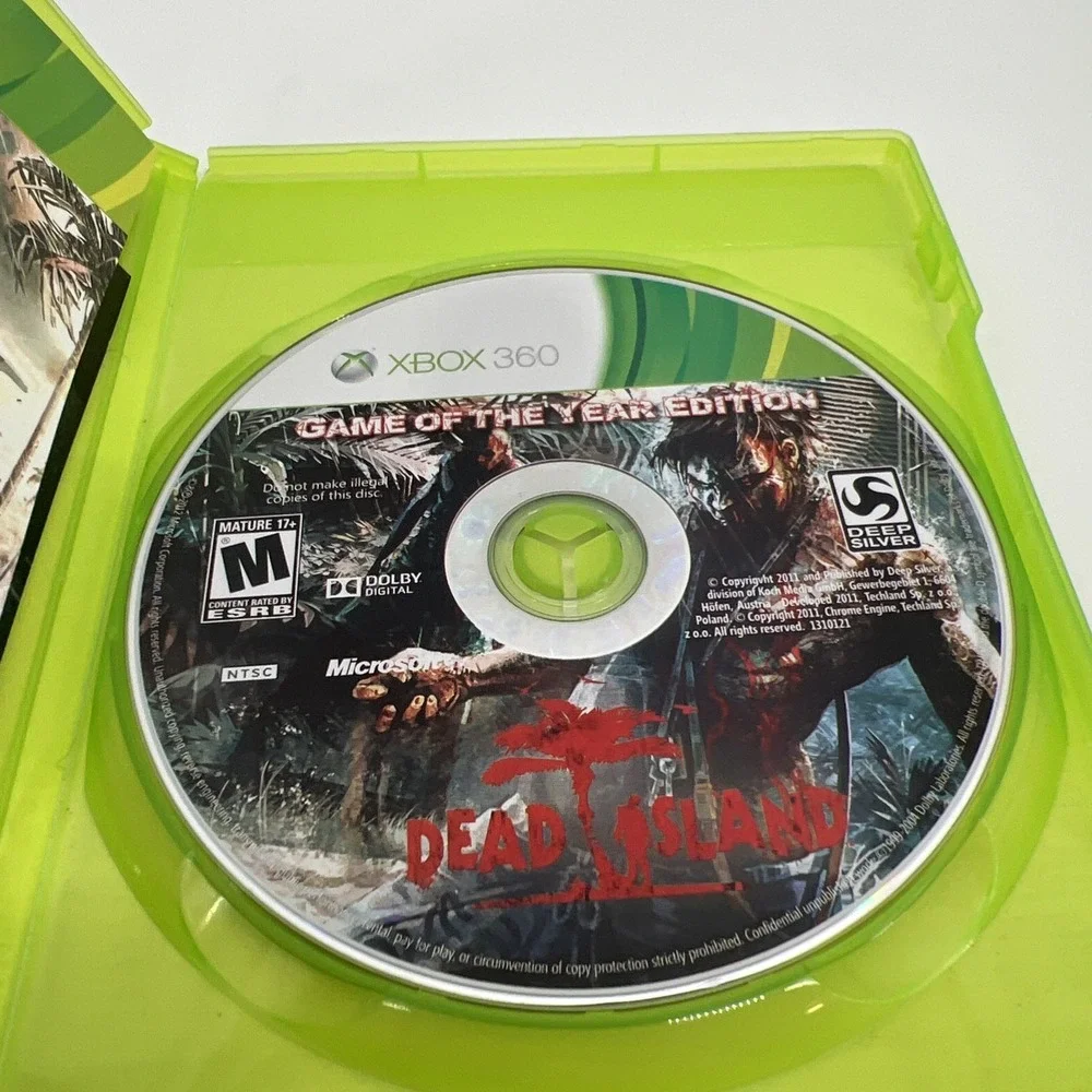 Dead Island (Microsoft Xbox 360, 2012) (COMPLETE & TESTED)